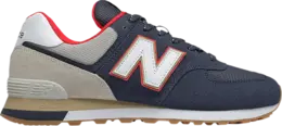 Кроссовки New Balance 574 'Navy Energy Red', синий ml574skb | blue