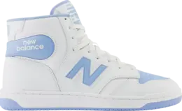 New Balance Кроссовки 480 High 'White Team Carolina', белый bb480scc | white