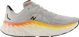 New Balance Кроссовки Fresh Foam X More v4 'Aluminum Grey Hot Marigold', серый mmorco4 | grey