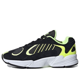 Кроссовки yung-1 'black hi res yellow' Adidas, мультиколор ee5317 | cblack/cblack/hireye