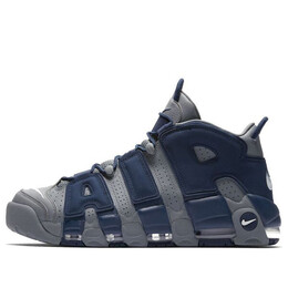Кроссовки air more uptempo 'georgetown' Nike, серый 921948-003 | gray/navy blue