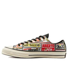 Кроссовки chuck 70 low 'mi gente capsule - bodega run' Converse, черный 171573c | black/red