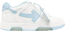Кроссовки Off-White Out of Office 'White Light Blue' 2023, белый omia189c99lea006 0140 | white