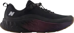 New Balance Кроссовки Fresh Foam X More v4 Permafrost 'Black Burgundy', черный mmorwbk | black