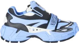 Кроссовки Off-White Glove Slip On 'Light Blue Black', синий omia284f23fab001 4010 | blue