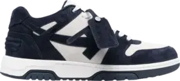 Кроссовки Off-White Out of Office 'White Navy Blue' 2023, синий omia189s23lea010 0146 | blue