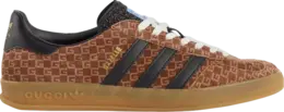Лимитированные кроссовки Adidas Adidas x Gucci Gazelle 'Square GG Monogram', коричневый 707847 aaa2v 8546 | square gg monogram