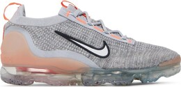 Кроссовки Nike Air VaporMax 2021 Flyknit 'Grey Fog Bright Mango', серый dh4084 002 | grey