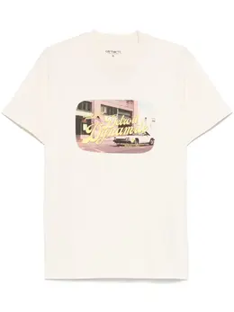 Carhartt WIP: Светлая футболка 