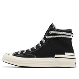Кроссовки chuck 70 hacked heel hi 'black dark moth egret' Converse, черный a07982c | black/dark moth/egret