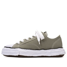 Кроссовки peterson 23 og sole canvas low 'green' Maison Mihara Yasuhiro, зеленый a11fw702-grn | green