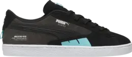 Puma Кроссовки Mercedes-AMG Petronas F1 x Suede 'Black Sheen Green', черный 308024 01 | black