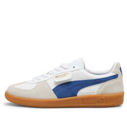 Кроссовки palermo leather 'white clyde royal gum' Puma, белый 396464-06 | white/vapor grey/clyde royal