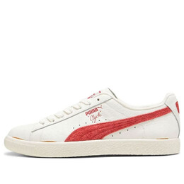 Кроссовки clyde neverworn 3 'white club red' Puma, белый 396489-01 | white/club red