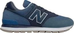 Кроссовки New Balance 574 'Natural Indigo Laser Blue', синий ml574dcl | blue