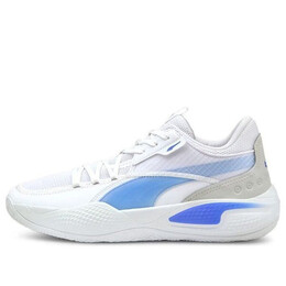 Кроссовки court rider team 'white bluemazing' Puma, белый 195660-02 | white/blue