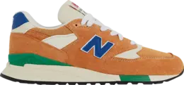 New Balance Кроссовки Teddy Santis x 998 Made in USA 'Orange Royal', коричневый u998ob | brown