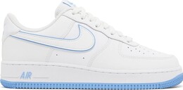Nike Кроссовки Air Force 1 '07 'White University Blue', белый dv0788 101 | white