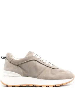 Doucal's lace-up suede sneakers 24005863