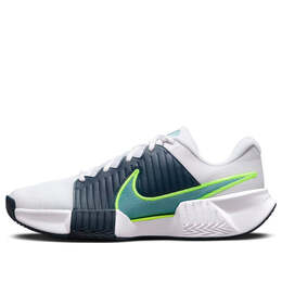 Кроссовки gp challenge pro hc 'white armory navy volt' Nike, белый fb3145-103 | white/armory navy/volt/denim turquoise
