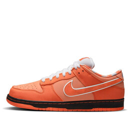 Кроссовки sb dunk low 'concepts orange lobster' Nike, оранжевый fd8776-800 | orange frost/electro orange/white