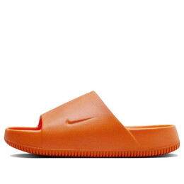Кроссовки calm slide 'bright mandarin' Nike, мультиколор fd4116-800 | bright mandarin/bright mandarin