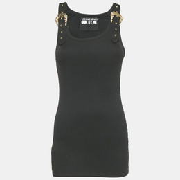 Versace Jeans Couture: Чёрная майка 