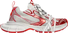 Кроссовки Balenciaga 3XL Sneaker 'Worn-Out - White Red', белый 734734 w3xl2 9060 | white