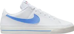 Nike Кроссовки Court Legacy Next Nature 'White University Blue', белый fq6474 100 | white