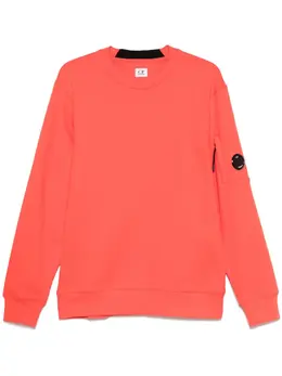 C.P. Company: Красный свитшот  Lens