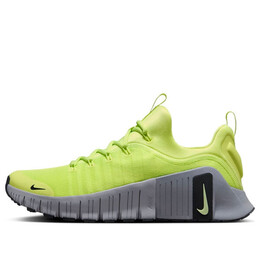 Кроссовки free metcon 6 'light lemon twist' Nike, желтый fj7127-700 | light lemon twist/cement grey/black/light lemon twist