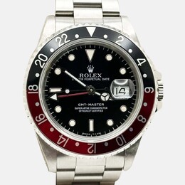 Rolex GMT Master 16700 Automatic Black Stainless Steel Men's Wristwatch 40 mm 1239649
