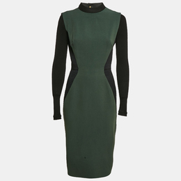 Victoria Beckham: Зелёное платье 