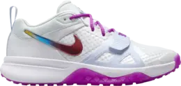 Nike Кроссовки Air Zoom Diamond Elite Turf 'Rainbow', белый dz0503 102 | white