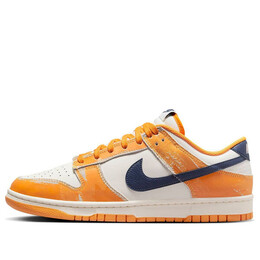 Кроссовки dunk low 'wear and tear' Nike, оранжевый fn3418-100 | laser orange/midnight navy/white
