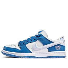 Кроссовки sb dunk low 'born x raised one block at a time' Nike, синий fn7819-400 | deep royal blue/white-white