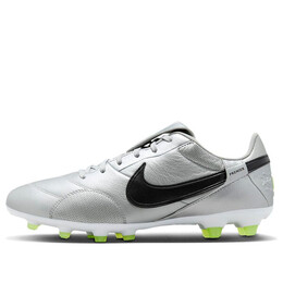 Кроссовки premier 3 fg boots 'metallic silver' Nike, серебряный at5889-004 | metallic silver/volt/black