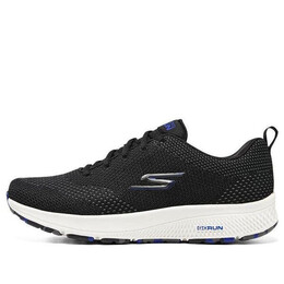 Кроссовки go run consistent 'black' Skechers, черный 220368-blk | black/white/blue