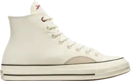 Converse Кроссовки Chuck 70 Mixed Materials High 'Egret Cherry Daze', кремовый a06548c | cream