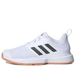 Кроссовки essence indoor low tops badminton shoe white Adidas, белый fu8400 | white