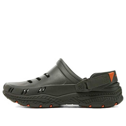 Кроссовки creston ultra 'olive green orange' Skechers, зеленый 243108-olv | olive green/orange