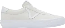 Vans Кроссовки Sport 73 LX 'Pig Suede - Triple White', белый vn000cr1www | white
