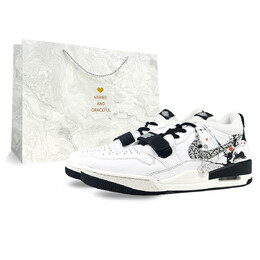 Баскетбольные кроссовки Legacy 312 Vintage Men Low-Top Black Jordan cd7069-110(team373-海晏河清s-box) | white