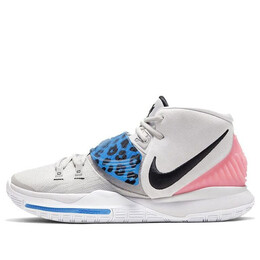 Кроссовки kyrie 6 'vast grey' Nike, белый bq4630-003 | pinkbluewhite