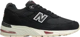 Кроссовки New Balance 991 Made in England 'Black Red', черный m991nkr | black