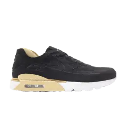 Кроссовки Nike Air Max 90 Royal 'Black Vachetta Tan', черный 885891 001 | black