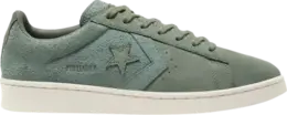 Кроссовки Converse Pro Leather Low Earth Tone Suede - Lily Pad, зеленый 167889c | green