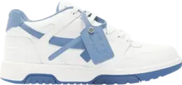 Кроссовки Off-White Out of Office White Navy Blue, белый omia189s22lea001 0146 | white