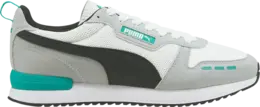 Кроссовки Puma R78 White Spectra Green, белый 373117 52 | white