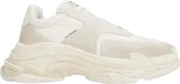 Кроссовки Balenciaga Triple S Sneaker White Ecru 2018, белый 506346 w09t1 9000 | white